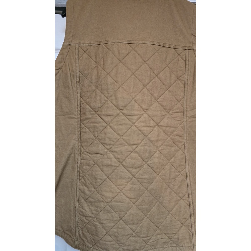 CARHARTT  Womans Rugged Flex Canvas Insulated Rib Collar Vest NEW 3XL - Picture 4 of 10